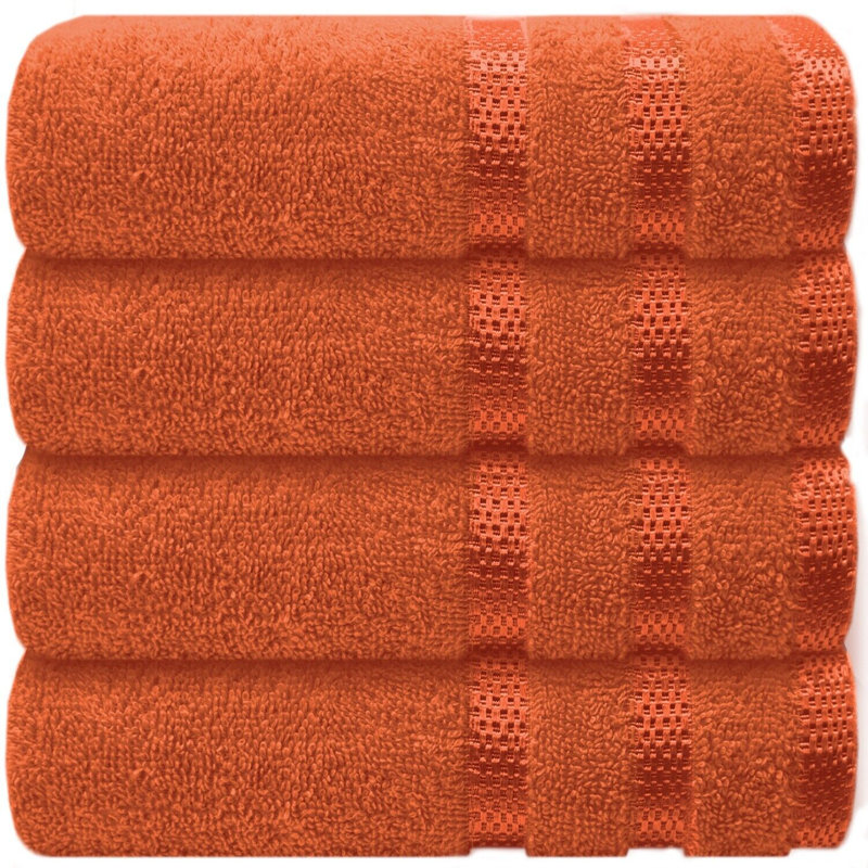 Michiharu Premium Hand Towel, Orange