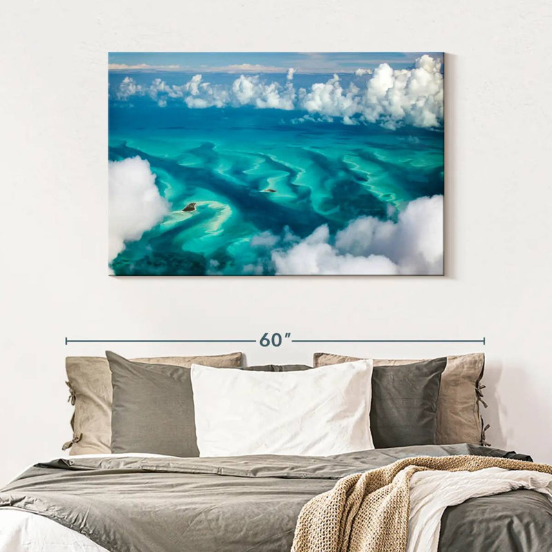 Gillard Bahamas Clouds, 32" H x 48" W