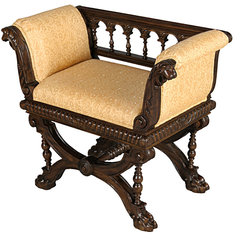 Banc en bois Terrence Griffin Colonnade
