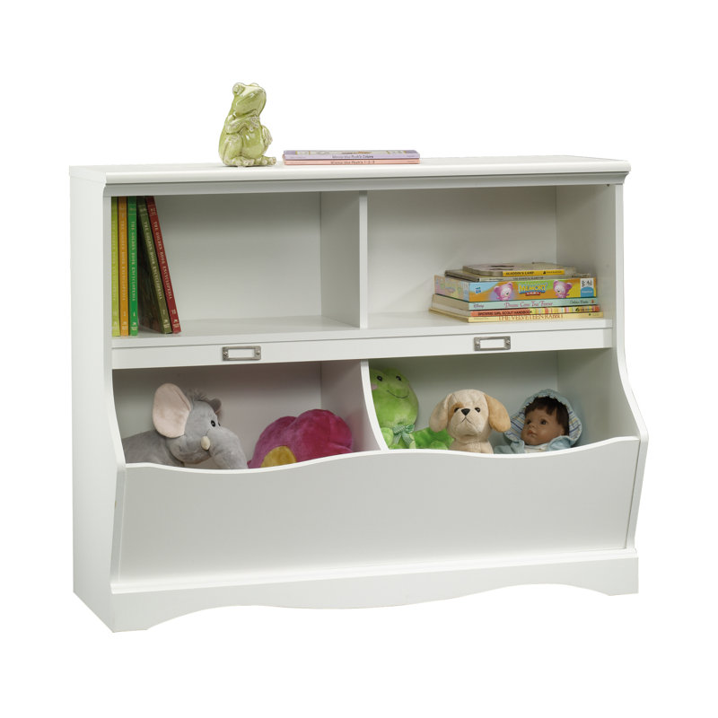 Bookcase/Footboard, White Finish