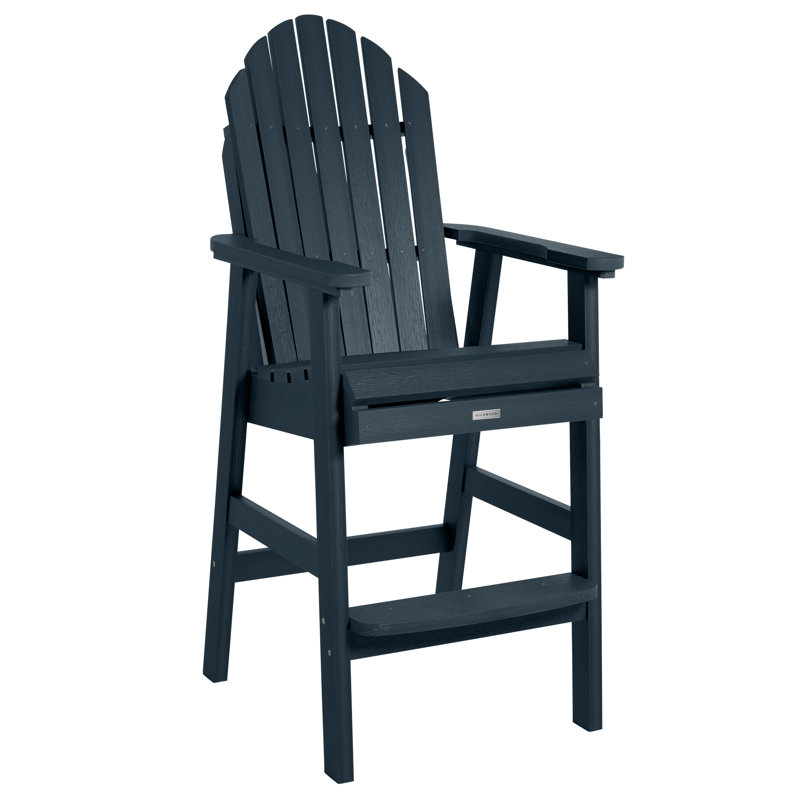 Tabouret de bar 29,25 po Caicos, Bleu