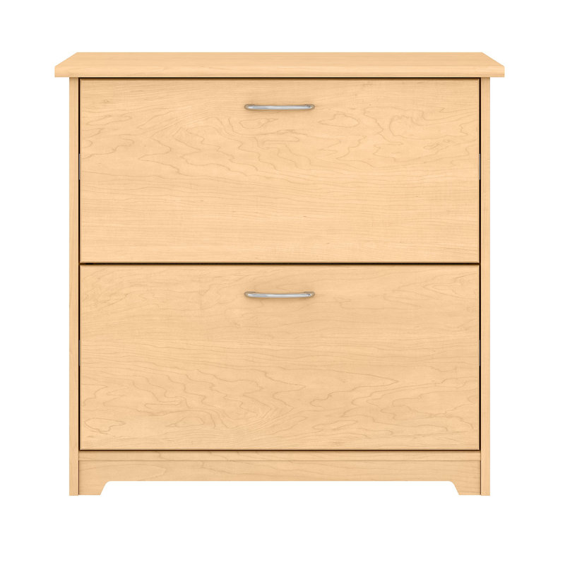 Osvald 31.26'' Wide 2 -Drawer File Cabinet, Natural Maple