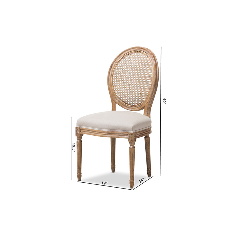 Clive 20'' H Upholstered Side Chair