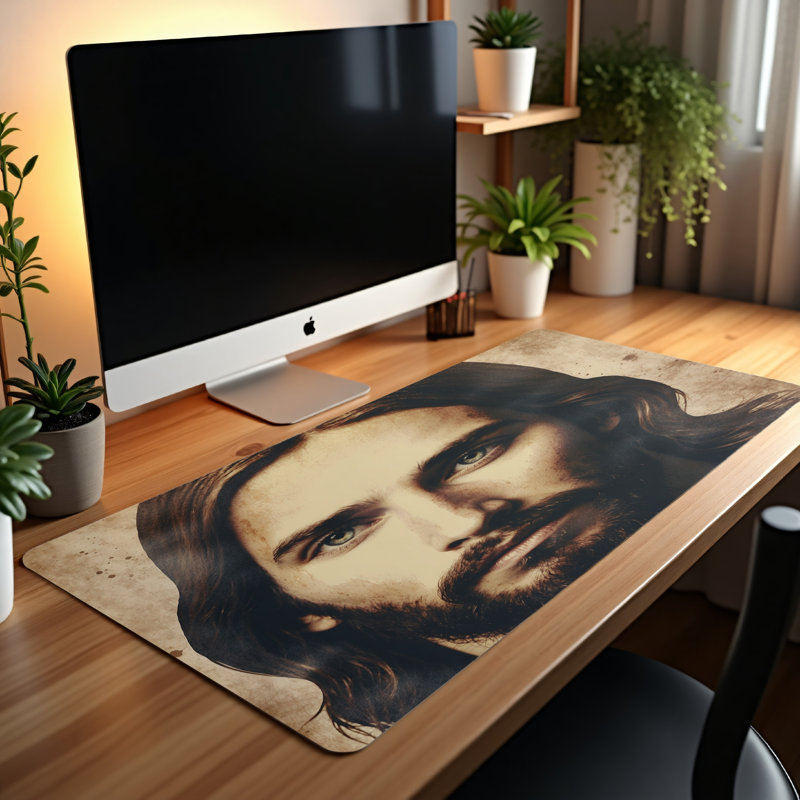 Polyester Desk Pad, 31.5x15.5