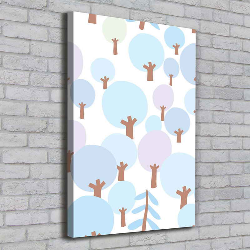 Trees - Wrapped Canvas Print