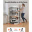 Tablette de rangement pliante avec roulettes-1955379839