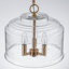 Luminaire suspendu en verre 3 lumières