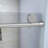 Shower Door 48" W x 76"H Single Sliding Bypass Shower Enclosure, 5/16 in. (8mm), Chrome