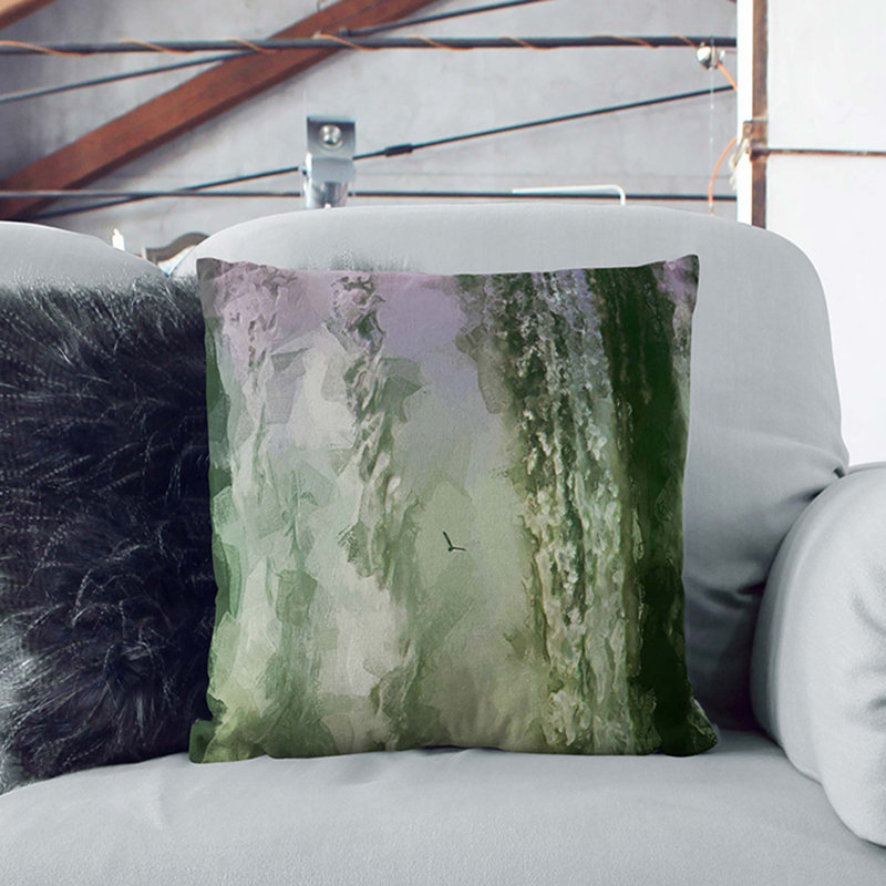 Floral Square Cushion, 55 x 55 cm