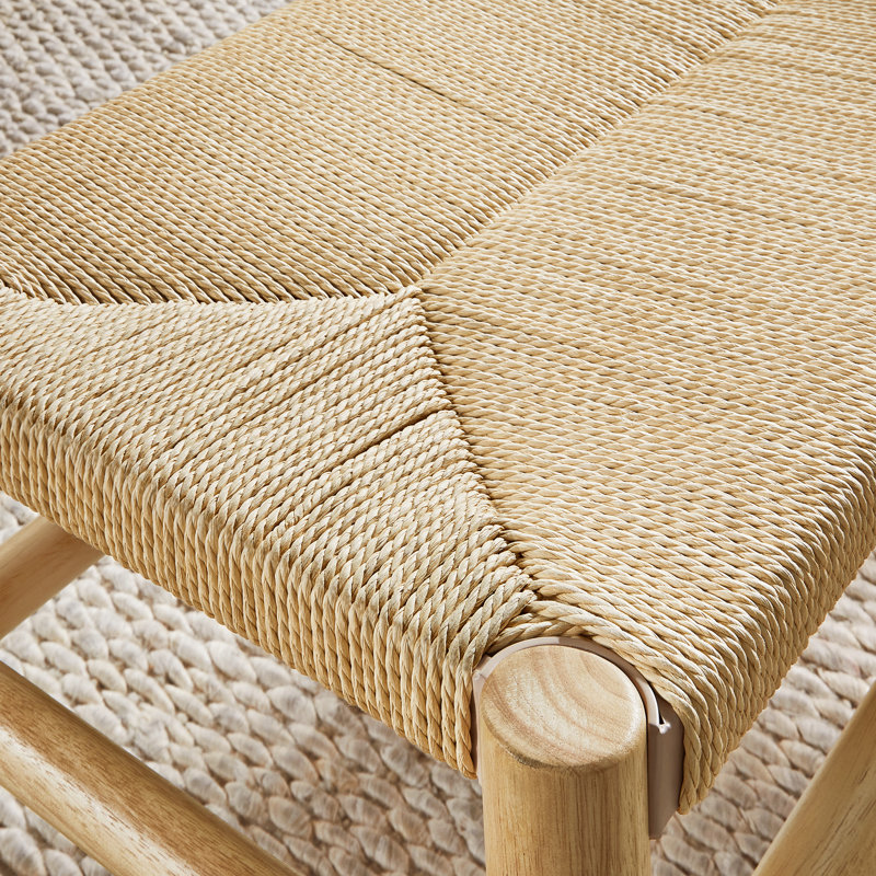 Mosquera Solid Wood Bench
