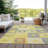 Cora Gold Washable Indoor-Outdoor Rug - -2018071900
