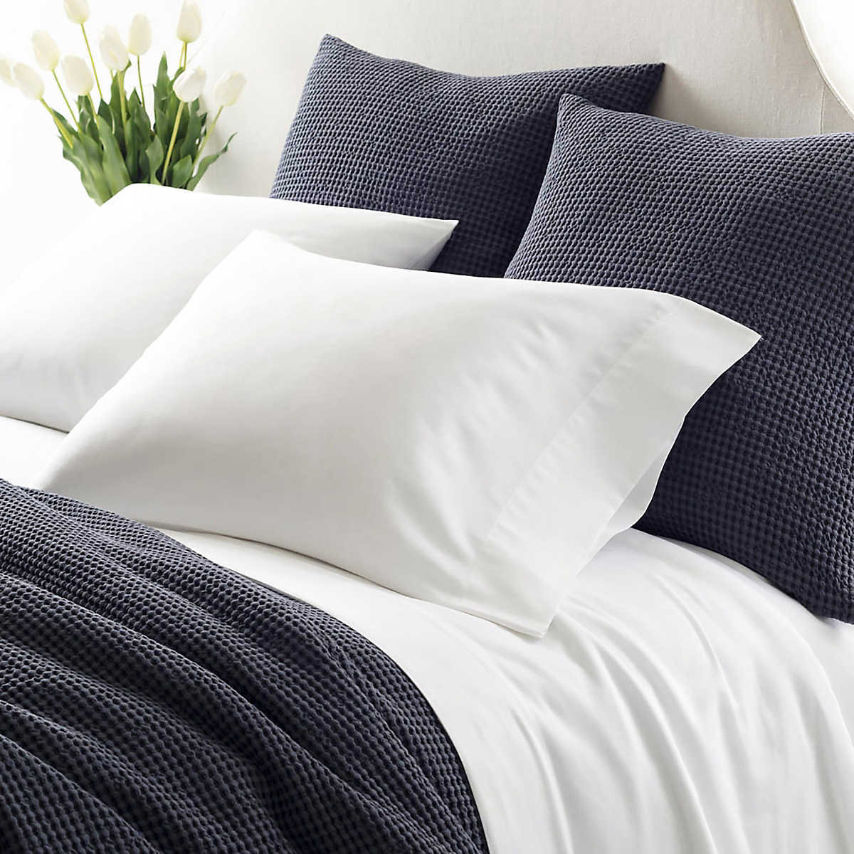 Lesia Cotton Sheet Set, King Sheet Set, White