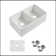 Double Basin Farmhouse Kitchen Sink With Grid And Strainer