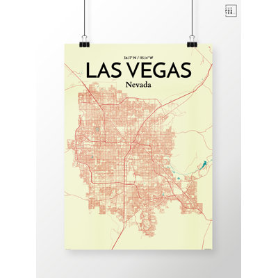 " Las Vegas City Map "