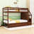 Twin-Over-Twin Bunk Bed With Twin Trundle And Storage Stairs-235076046