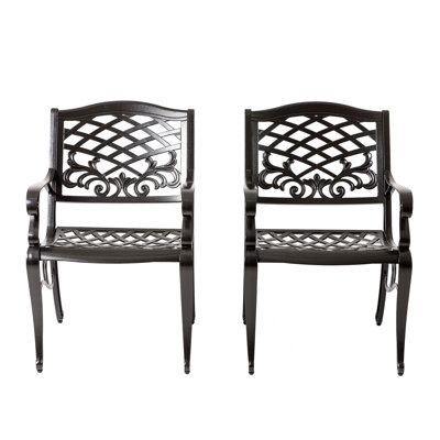 Chaise avec accoudoirs PHOENIX (ensemble de 2)