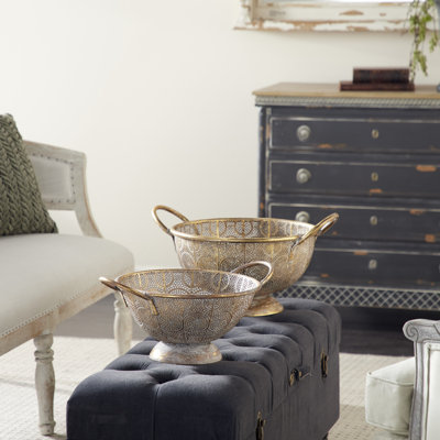 Metal Decorative Bowl 2