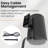 Tilt & Swivel Speaker Wall Mount for Sonos Era 100, Black, 1 Pack