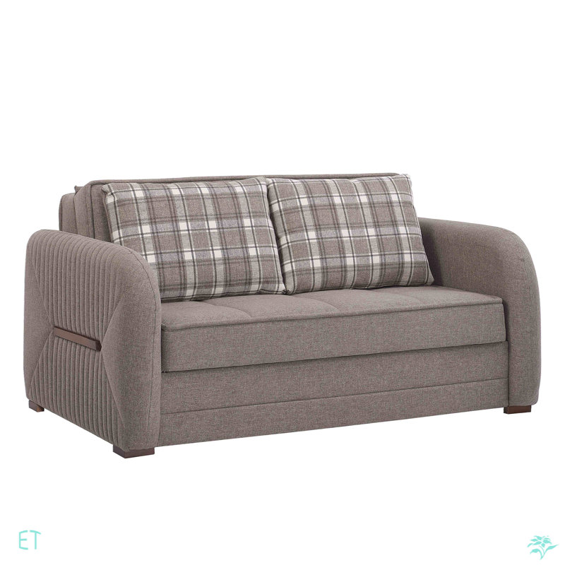 Causeuse convertible avec rangement Primenest Flyte Collection, Beige
