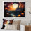 «City of Flowers Full Moon Fantasy Landscape I», reproduction sur toile