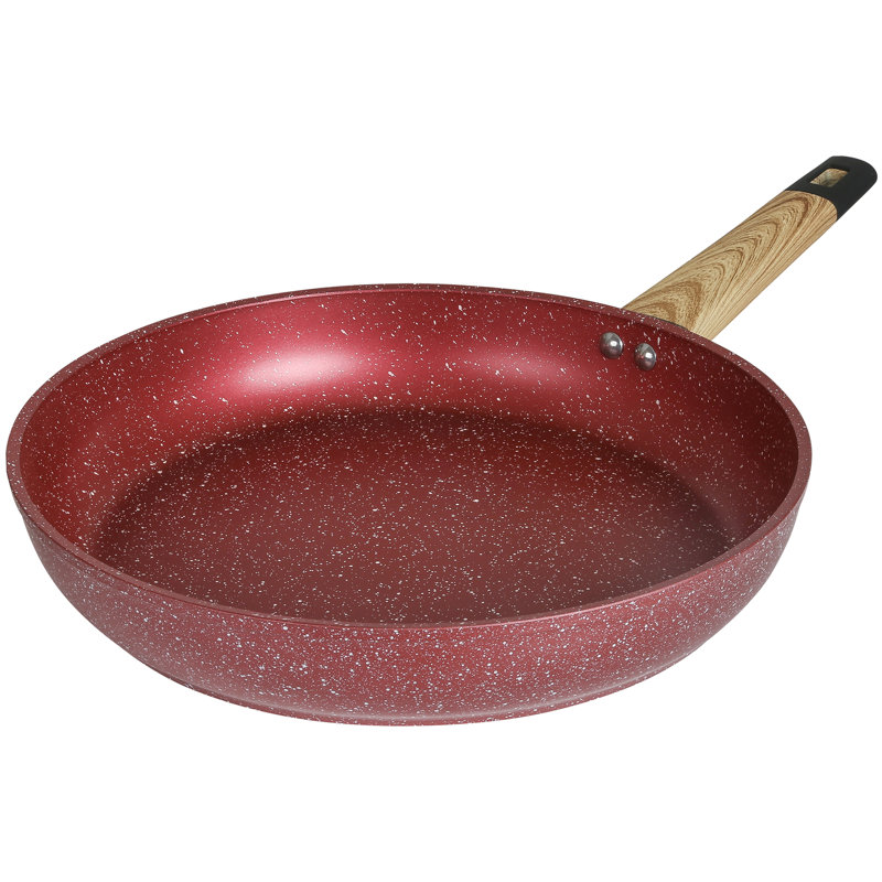 Poêle à crêpe antiadhésive en aluminium 12 po Art Of Kitchen, Rouge Canyon