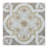 Serene Crest Carrara Taupe Marble  6"x6" Laser Engraved Tile