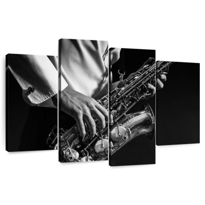 Abarca Playing A Saxophone