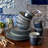 Medallion 16 Piece Stoneware Dinnerware Set - Service for 4-32784923