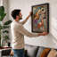 Figures and Foliage Mid-Century - Framed Print-718980546-718980548