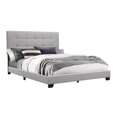 Lit plateforme tapissier Kaiky
