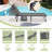 Foldable Chaise Lounge Chair With Detachable Pillow & Side Pocket, 5-Position Adjustable Back, Portable Outdoor Recliner For Patio, Beach, And Pool