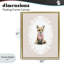 Rétro arc-en-ciel sur cadre flottant Vichy, design par Christine Simpson Art-872543496-872543497