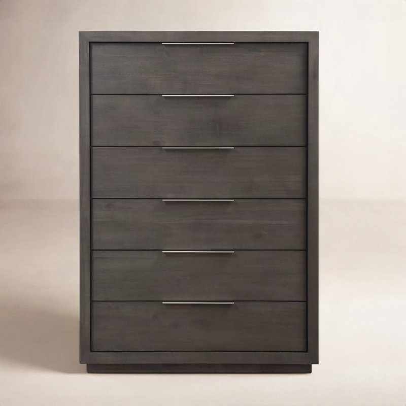 Eloise 40'' W 6 - Drawer Dresser, Basalt Gray