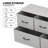 Nilio 5 Drawer 39.5" W Iron Chest-1078549072