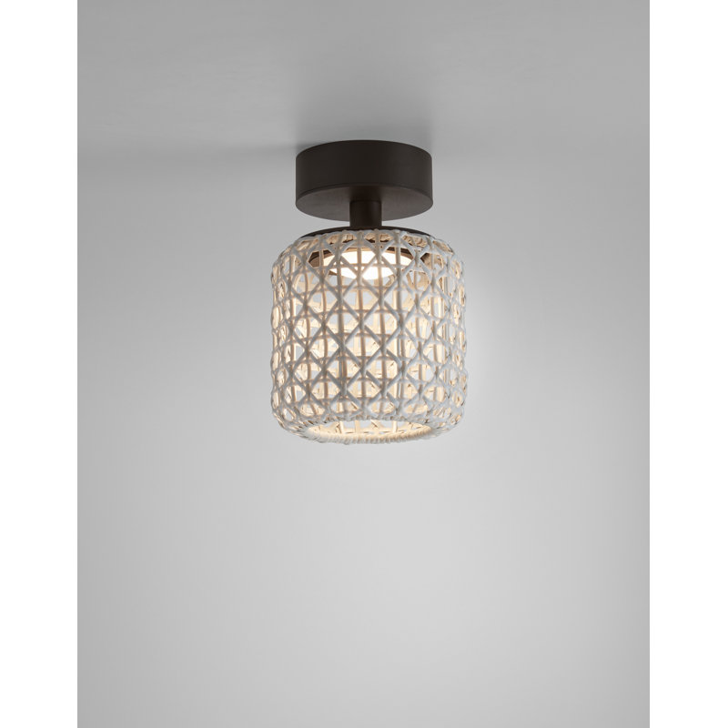 Nans 1 - Light LED Semi Flush Mount