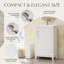 Meuble-lavabo simple 20 po avec plateau Makayla-1926456543