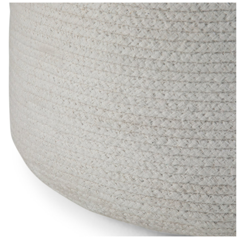  Repose-pieds Serena, Blanc