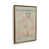 Polished Gold Floater Framed
