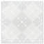 Argyle Fog 8" x 8" Cement Patterned Wall & Floor Tile