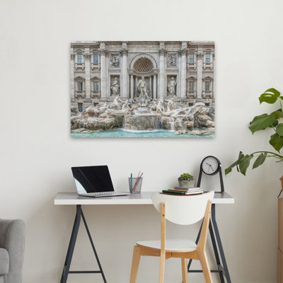 Fontaine de Trevi, photographie de paysage, art classique, art contemporain, nature