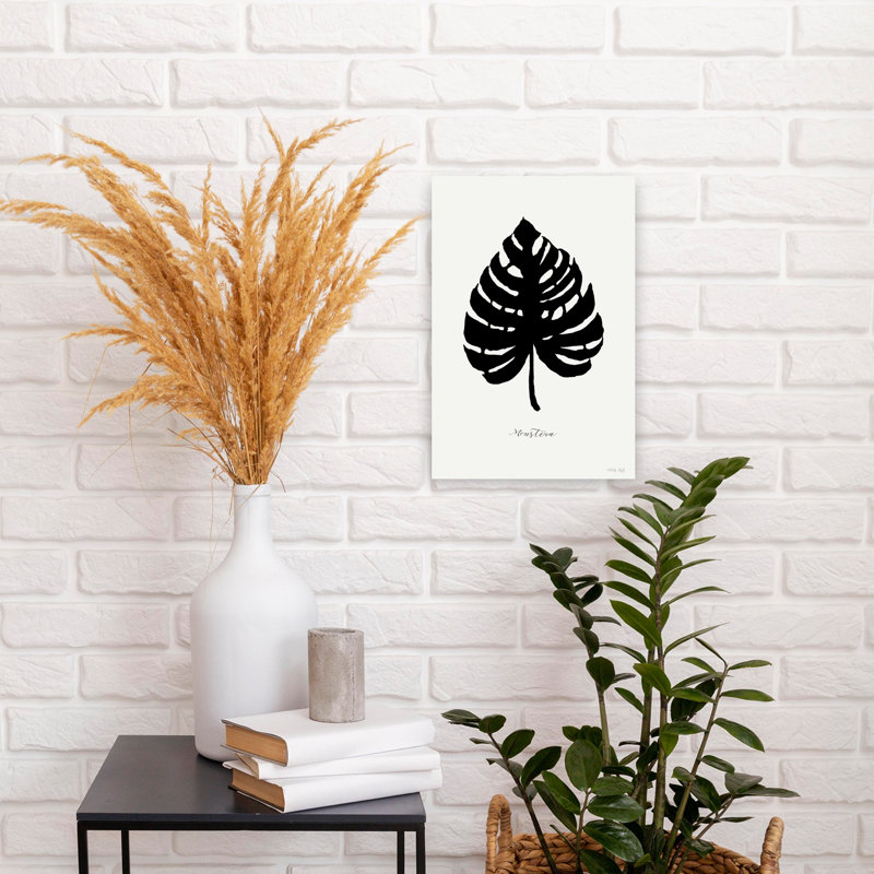Ebony Palm II 1 Piece Wrapped Canvas Wall Art, 45.72cm H x 30.48cm W