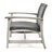 Wood And Comfort Chair - For Outdoor Relaxation 23.75 Inches Wide Seat Club Construction