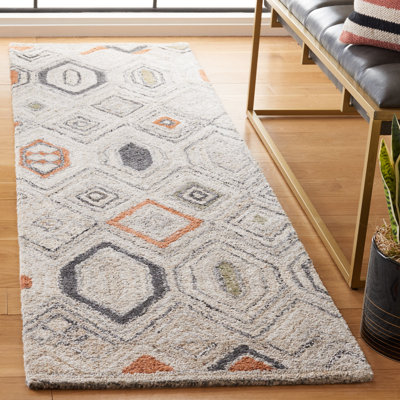 Marquee Hand Tufted Performance Geometric Rug