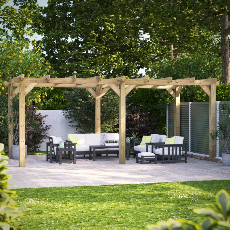 Powersheds Timber Pressure Treated Pergola