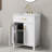 24"Bathroom Vanity Combo with Ceramic sink, Luxurious Space-Saving Vanity , 2 Soft-Close Doors-102717322