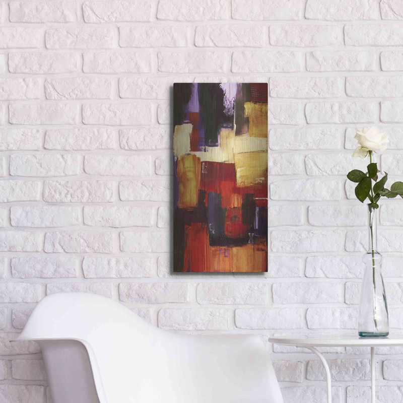 Red Barrel Studio® «Raspberry Beret II» par Erin Ashley, art mural en métal, H 24 po x l 12 po