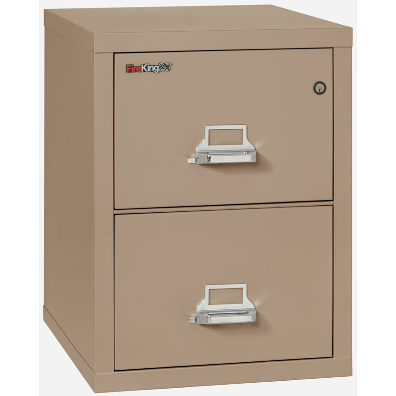 Fireproof 2 - Drawer File Cabinet, Taupe