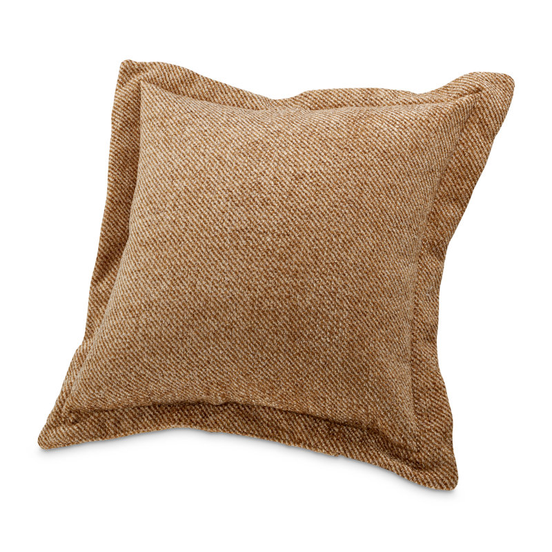Feather Reversible Throw Pillow