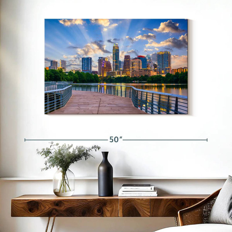 Passerelle Sireci Austin, H 26 po x l 39 po