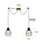 Clowe 2 - Light Black Cluster Pendant